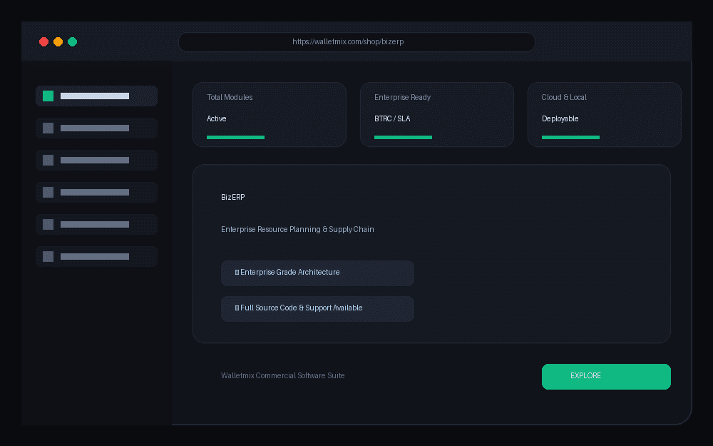 BizERP screenshot 4